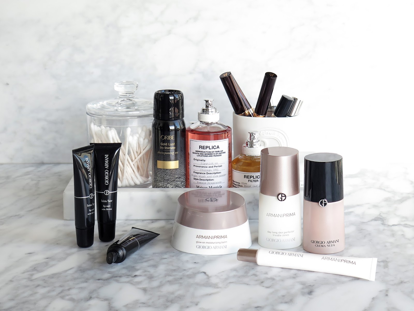 Armani Beauty Prima Skincare, Crema Nuda and Him/Her Lip Care